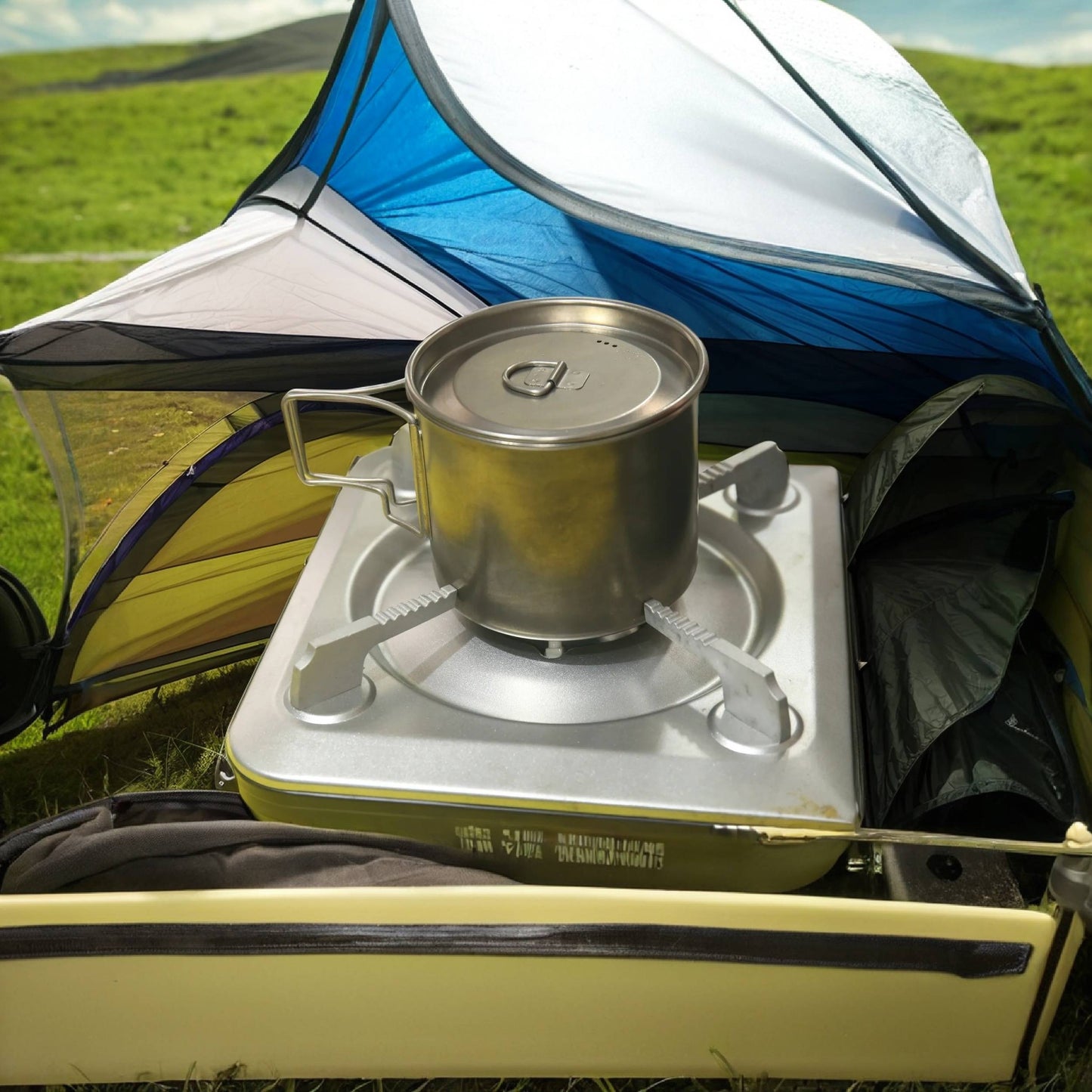 800ml Pure Titanium Camping Cup | Lightweight 29oz Outdoor Travel Mug