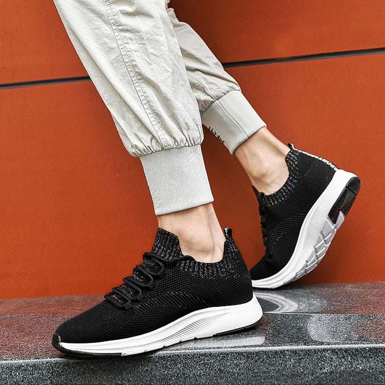 Men's Hidden Heel Sneakers – Fashionable, Breathable & Casual Men's Fashionable Breathable Casual Hidd | Ectron Online