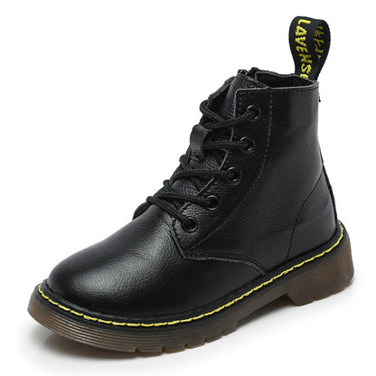 British Style Children's Boots Princess Short