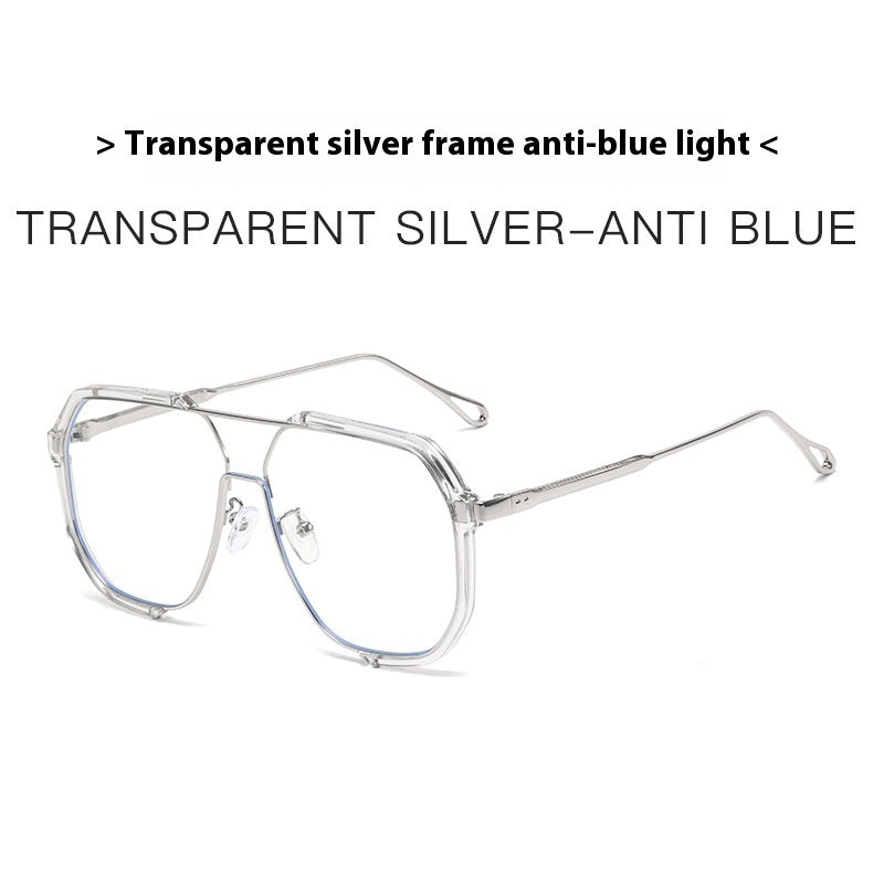 Concave Polygon Sunglasses – Anti-Blue Light, Stylish Protection Fashionable Concave Sunglasses Trendy An | Ectron Online