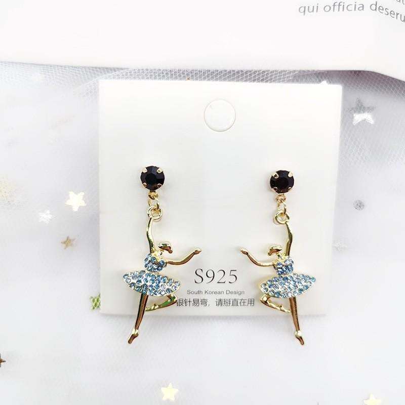 Pearl Southeast Asia Bow Women's Star Zircon Golden Euro-Korean Ear Team