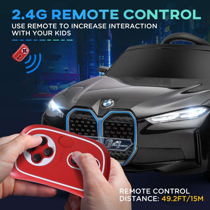 12V Kids Electric Car with 2.4G Remote - Sleek Black Ride On 12V Electric Car for Kids with 2.4G Remo | Ectron Online