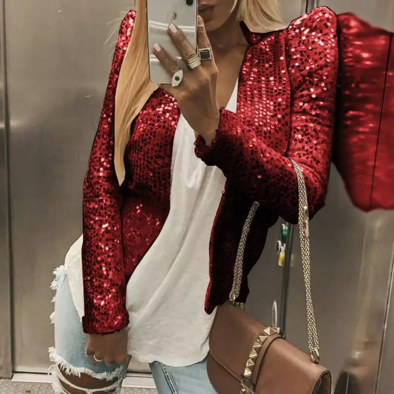 Women's Sequined Jacket, Stylish and Trendy Outerwear & Jackets | Ectron Online