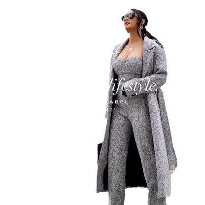 Women's Warm Plush Lapel Jacket | Soft Long-Sleeved Winter Coat Warm Jacket Long-sleeved Lapel Women's P | Ectron Online