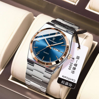 Men's Ultra-Thin Waterproof Watch Ultra-thin Men's Watch Waterproof Lumino | Ectron Online