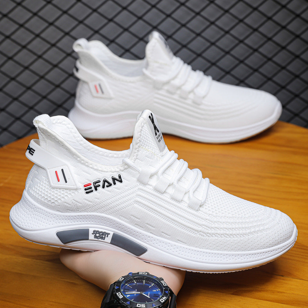 Trendy Lace-Up Mesh Sneakers Front Lace-up Trendy Casual Mesh Surface Lightweight Sneaker | Ectron Online