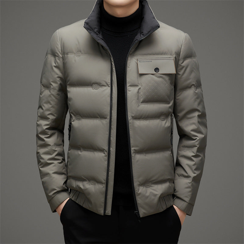Men's Short Thickened Down Jacket