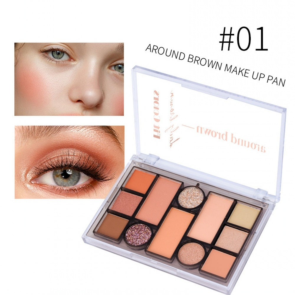 Matte Pearlescent Earth Eyeshadow Palette Matte Pearlescent Earth Eyeshadow Palett | Ectron Online
