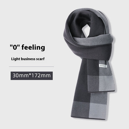 Men's Winter Outdoor Windproof Scarf