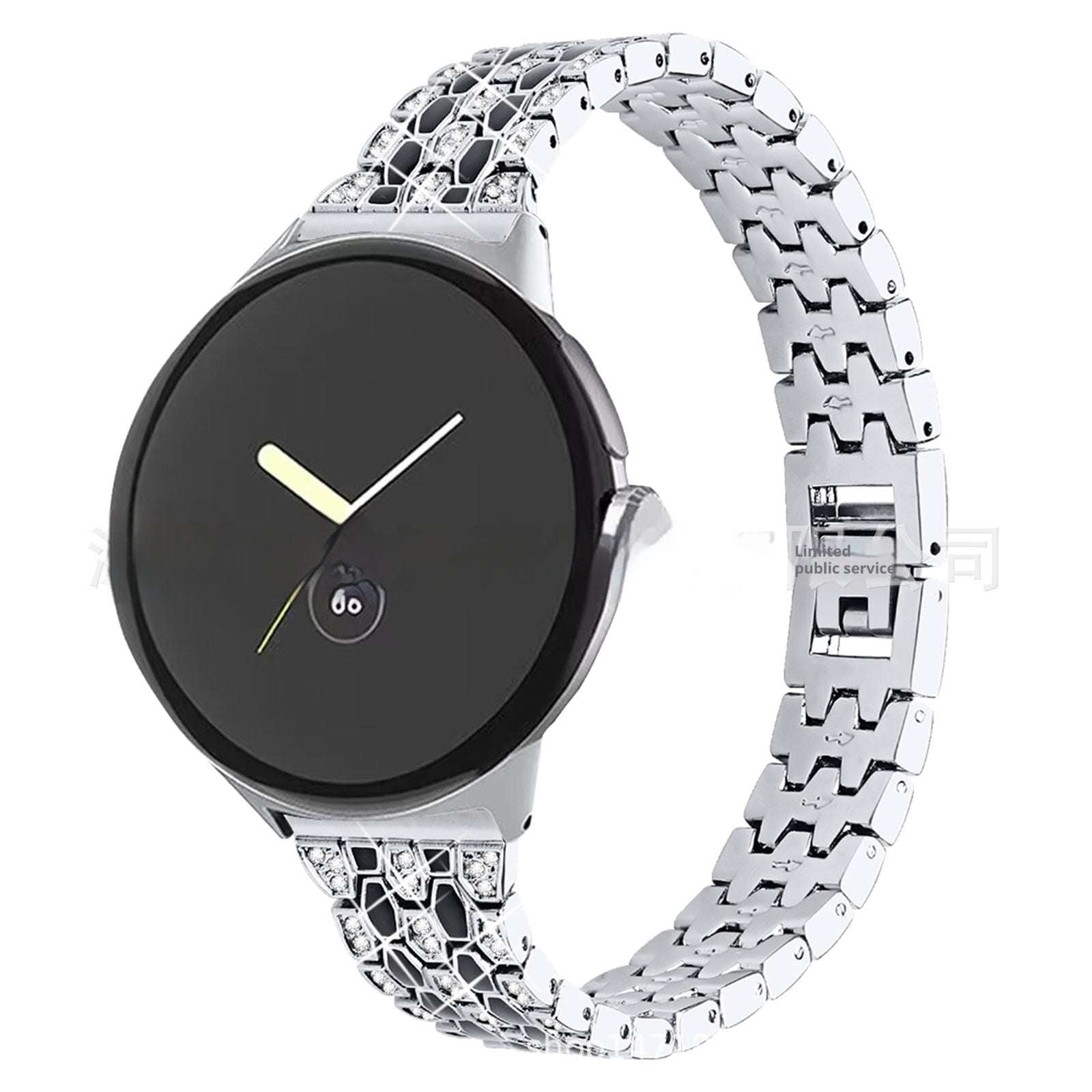 Five Beads Three Rows Diamond Watch Strap Google Five Beads Three Rows Diamond Rep | Ectron Online