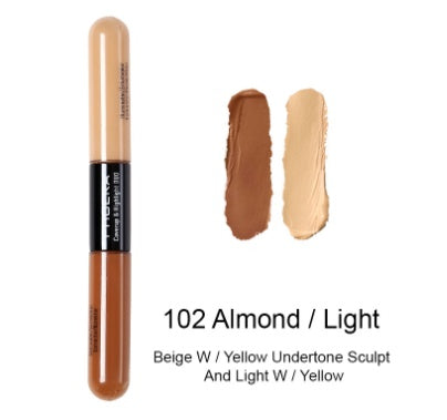 Double-Head Liquid Concealer – Natural Brightening for All Skin Types Double Heads Are Suitable For Any Skin T | Ectron Online