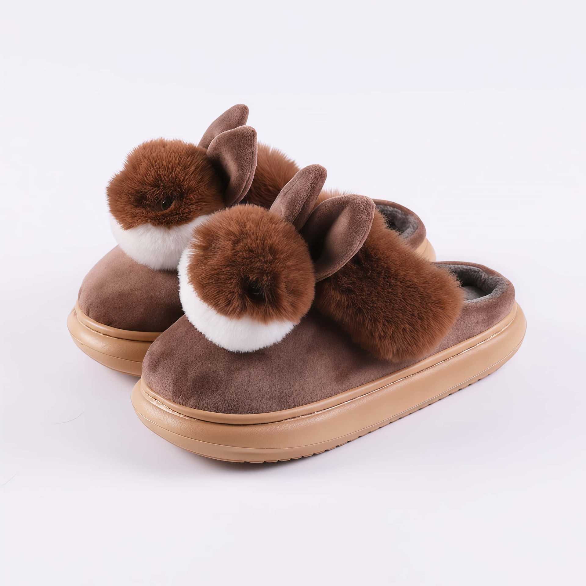 Warm Slippers For Men And Women Silent Thickened Warm Slippers For Men And Women Silent T | Ectron Online