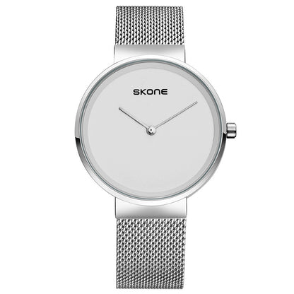 Quartz Watch Waterproof Fashion Simple Women's Mesh Strap Watch