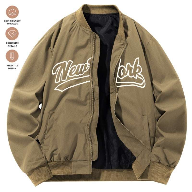 Retro Baseball Uniform Jacket Baseball Uniform Retro Stand Collar Top | Ectron Online