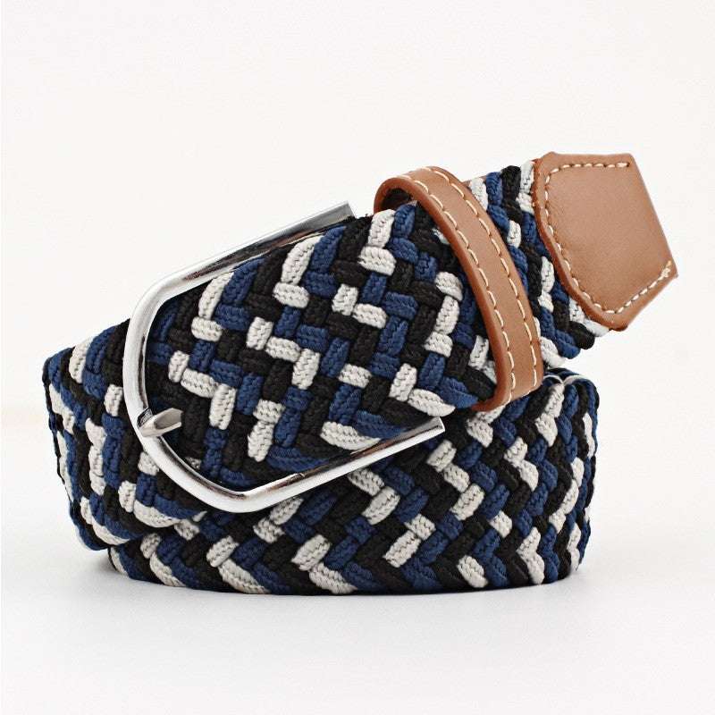 Women's Canvas Pants with Braided Belt Women's Canvas Belt Student Pants Casual | Ectron Online