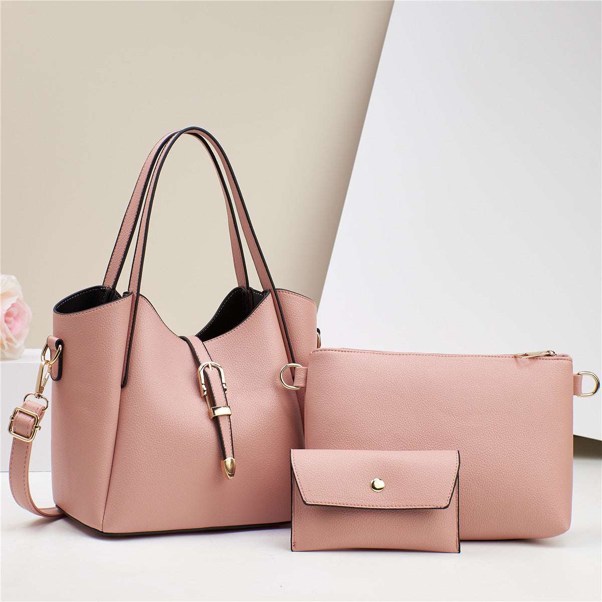 Large Capacity Totes Three-Piece Portable Shoulder Bag Large Capacity Totes Three-piece Portabl | Ectron Online