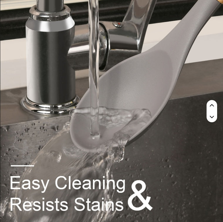 12 Pc Gray Silicone Kitchen Utensil Set