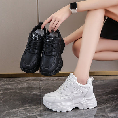 Women's All-Matching Casual Sneaker | Small Thick Bottom Platform All-matching Small Thick Bottom Breathab | Ectron Online