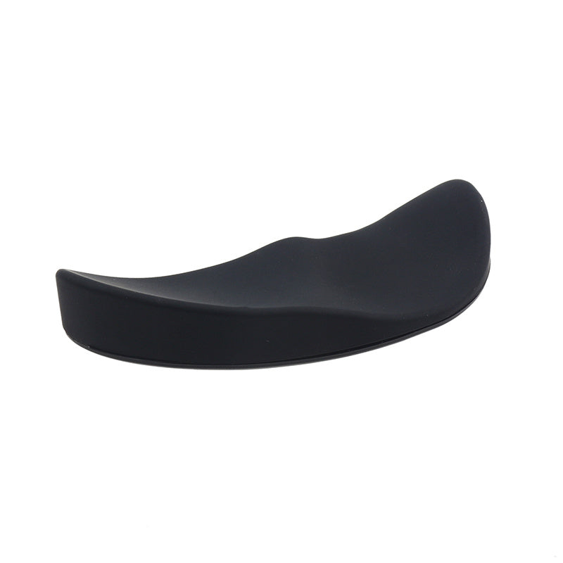 {{ brand }} Ergonomic Silicone Gel Mouse Wrist Rest – Non-Slip Support Pad Black - Ergonomic Mouse Wrist Rest Mouse Pads Si