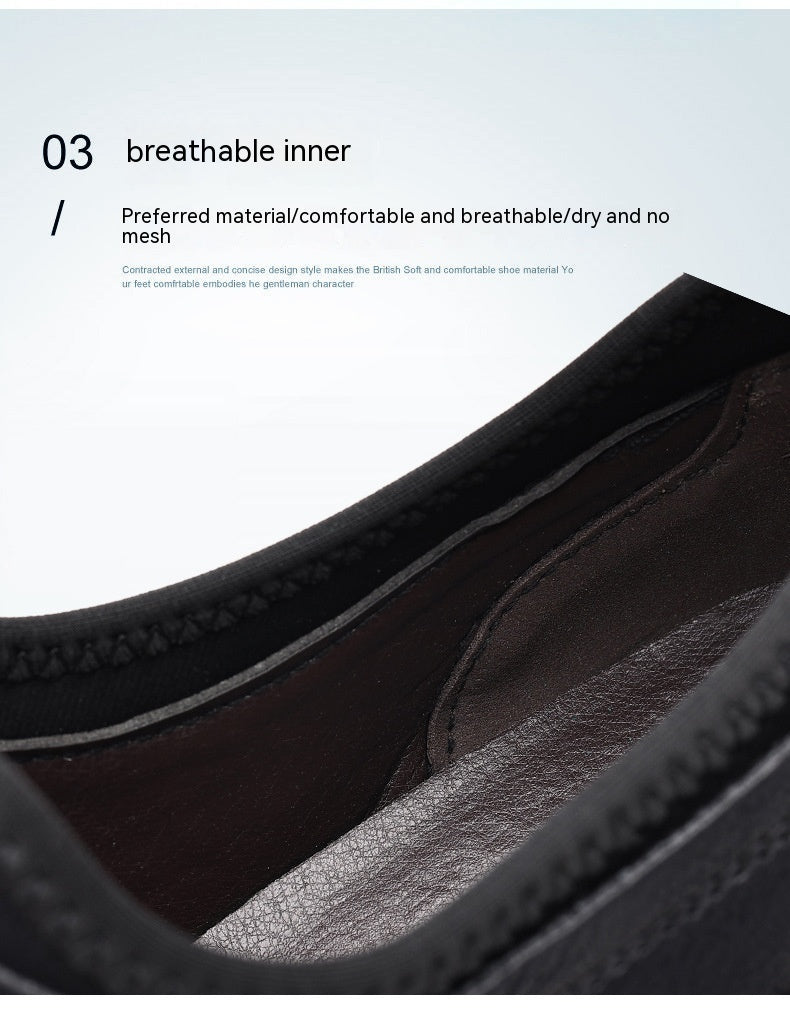 Handmade Leisure Versatile Fashion Leather Shoes