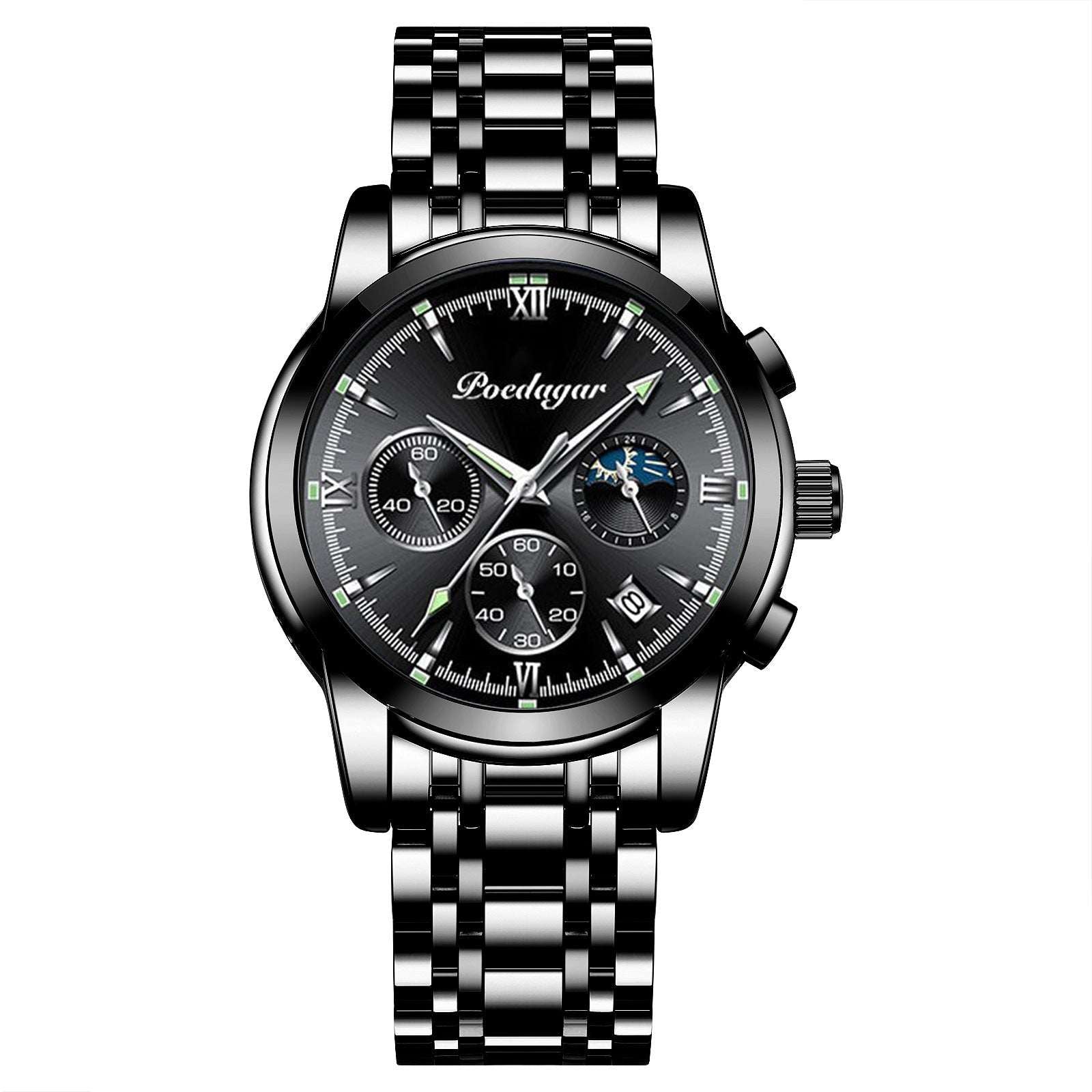 Men's Multi-Function Quartz Watch Multifunctional Men's Watch Luminous Wat | Ectron Online