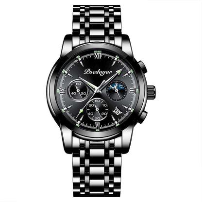 Men's Multi-Function Quartz Watch Multifunctional Men's Watch Luminous Wat | Ectron Online