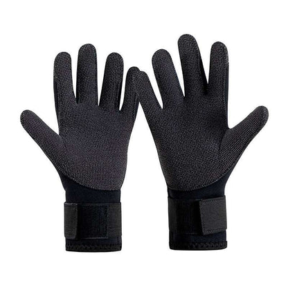 35MM Diving Mittens Wear-resistant Kevlar Titanium Coating Cold-proof Warm Non-slip Water Puncture-proof