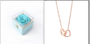Custom Name Necklace Personalized Double Heart Forever Personalized Name Necklace With 2 Names For Women