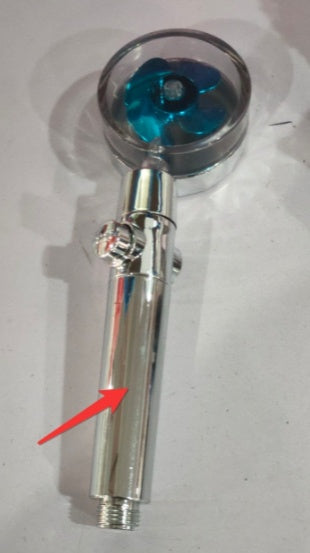 Turbo Propeller Shower Head with Water Saving & High Pressure Flow New Turbo Propeller Shower Head Water | Ectron Online