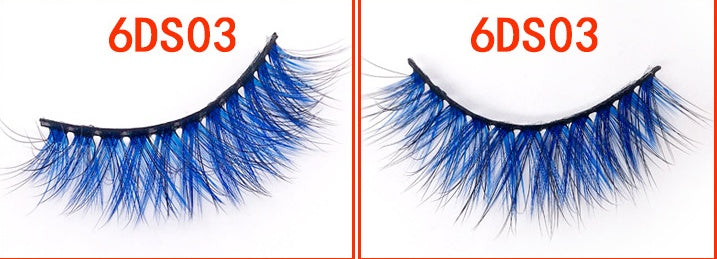 Gradient Color 6D Mink Fake Eyelashes