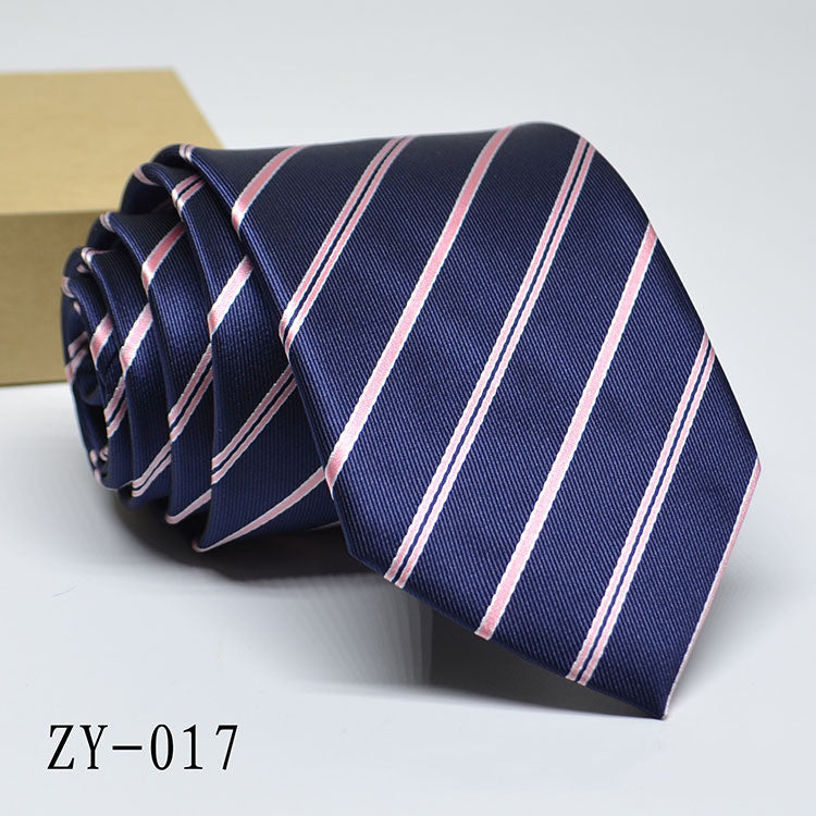 New Men's Hot Sale 1200D Striped Tie Men's Tie | Ectron Online
