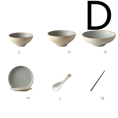 Japanese Ceramic Plate, Dish Plate And Tableware Set