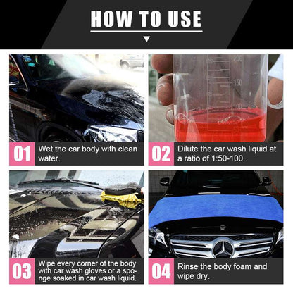 Strong Cleaning Agent Glazing Car Wash for High-Gloss Shine