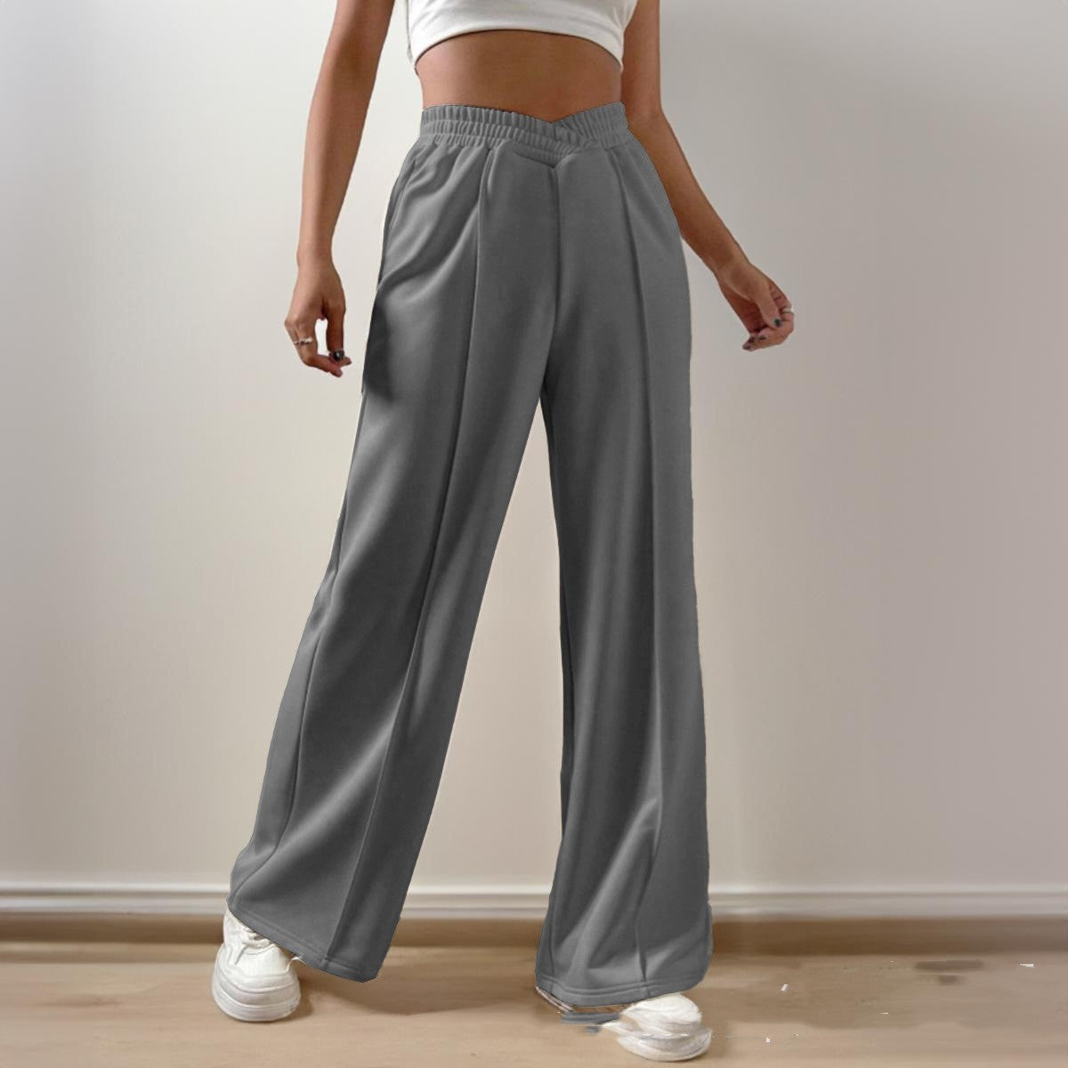 Loose Casual Cotton Trousers – Soft, Breathable Everyday Fit Women's Loose Casual Trousers Comfortabl | Ectron Online
