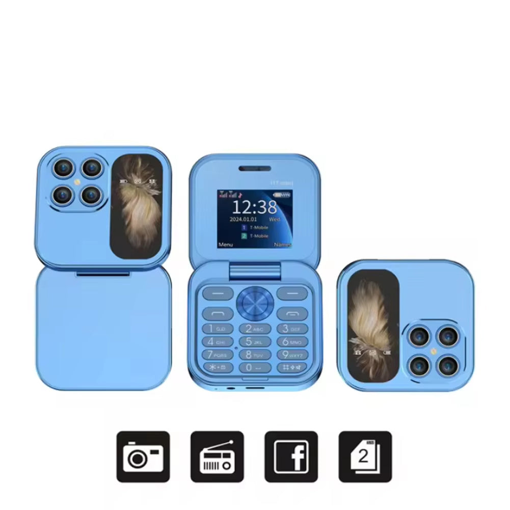 Folding Screen Dual Card Dual Standby 2G Mobile Phone Folding Screen Dual Card Dual Standby 2G | Ectron Online