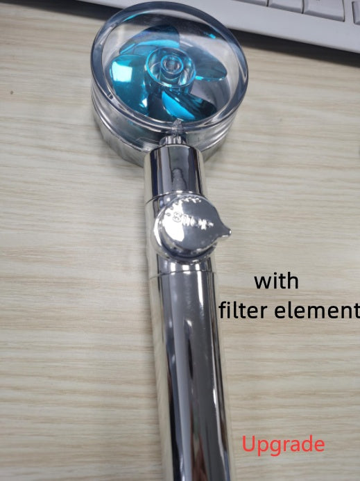 Turbo Propeller Shower Head with Water Saving & High Pressure Flow New Turbo Propeller Shower Head Water | Ectron Online
