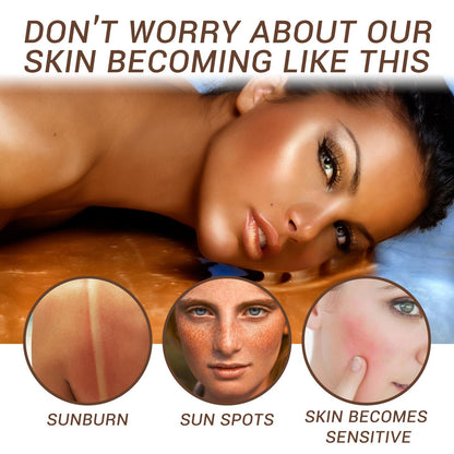 Beach Bronze Tanning Cream - Firming & Moisturizing Self-Tanner Tanning Skin Care Cream Summer Beach Sel | Ectron Online
