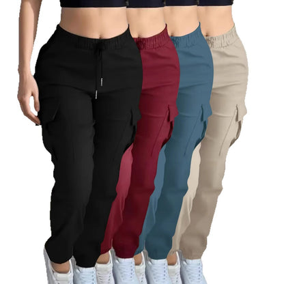 Women's Mountaineering Cargo Trousers Mountaineering Fashion Drawstring Women' | Ectron Online