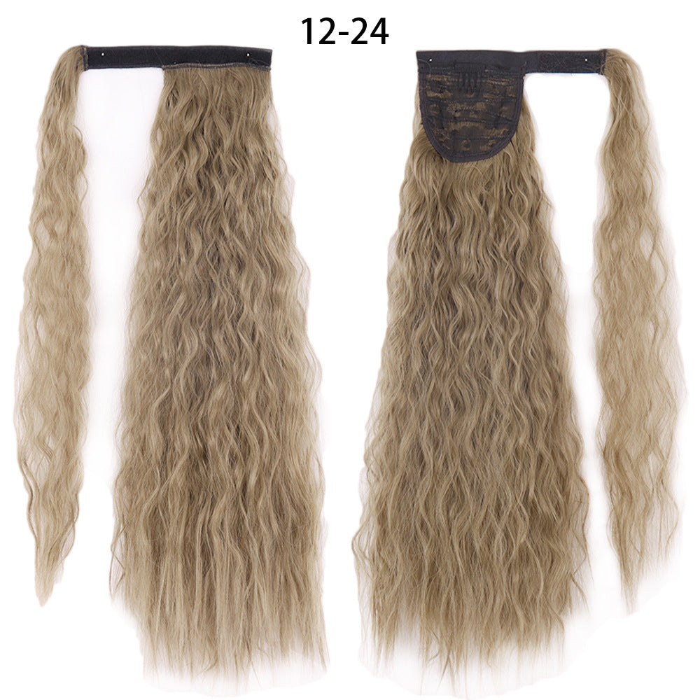 Water Wave Ponytail Wig - Elegant & Easy Style Ponytail Wig Water Wave Velcro Banding C | Ectron Online