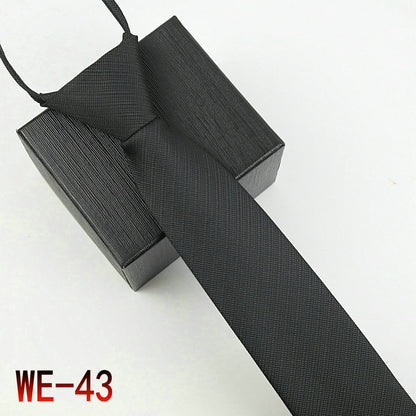 Men's Fashion Casual Zipper Suit Tie