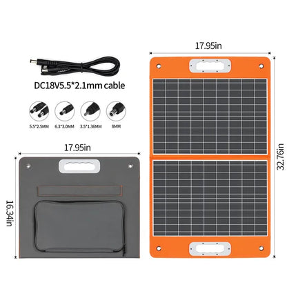 FlashFish 300W Solar Generator Bundle | 60,000mAh & 60W Solar Panel 300W Solar Generator, FlashFish 60000mAh | Ectron Online