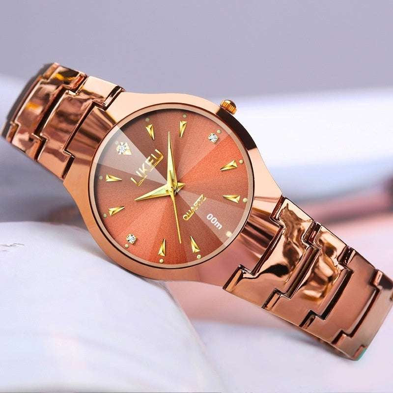 Simple Temperament Waterproof Quartz Watch Simple Temperament Women's Watch Quartz | Ectron Online