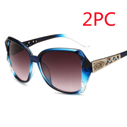 Women's Big Frame Sunglasses Women Retro Sunglasses