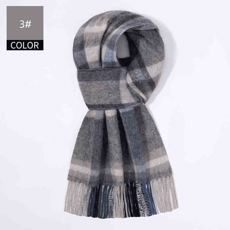 New Men's Cashmere Scarf Winter New Men's Cashmere Scarf | Ectron Online