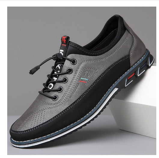 Handmade Leather Shoes – Versatile, Stylish & Comfortable Handmade Leisure Versatile Fashion Leath | Ectron Online