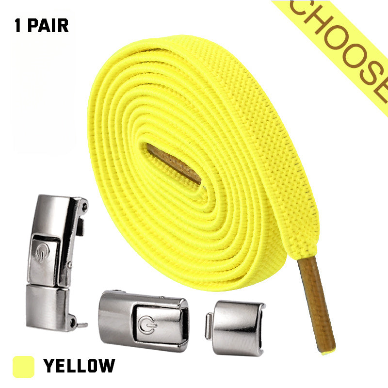 Press Lock Shoelaces Without Ties Elastic Laces Sneaker 8MM Widened Flat No Tie Shoe Laces Kids Shoelace For Shoes Press Lock Shoelaces Without Ties Elasti | Ectron Online