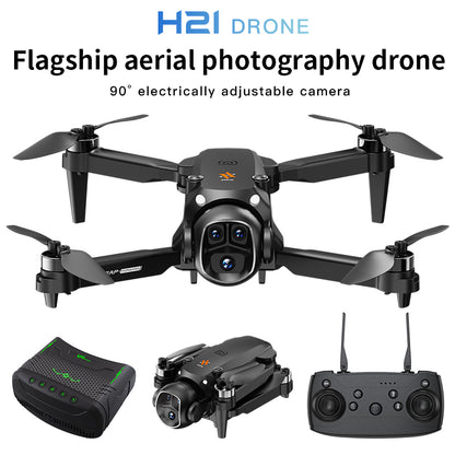 H21 Drone with Optical Flow | Constant Height Hover RC Quadcopter H21 Drone Optical Flow Constant Height H | Ectron Online