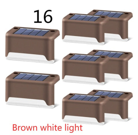 New Upgrade Waterproof LED Solar Fence Lamp Solar Deck Lights Solar Step Light Outdoor For Patio Stairs Garden Pathway Step Yard New Upgrade Waterproof LED Solar Fence L | Ectron Online