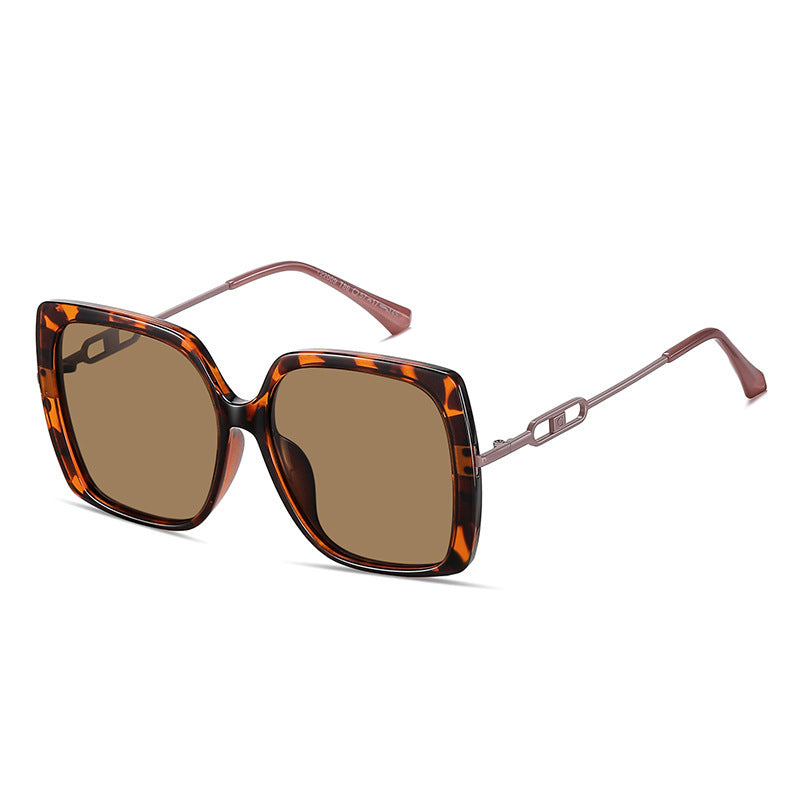 Women's Polarized Driving Sunglasses – Large Metal Frame Large Framed Metal Polarized Sunglasses | Ectron Online