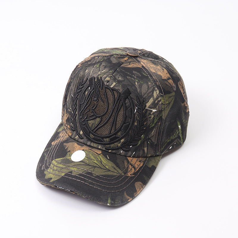 Letter Embroidery Graffiti Baseball Cap – Unisex Cotton Dome Hat Letter Embroidery Graffiti Baseball Cap | Ectron Online